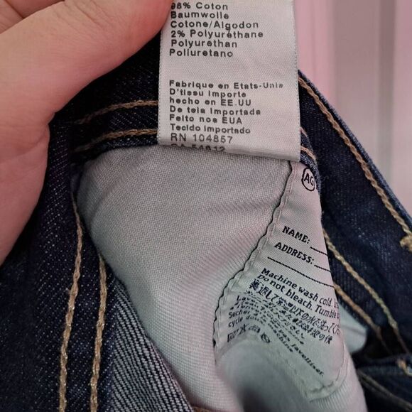 AG Adriano Goldschmied Men's The New Hero Relaxed Fit Jeans size 32x32 - Picture 9 of 10